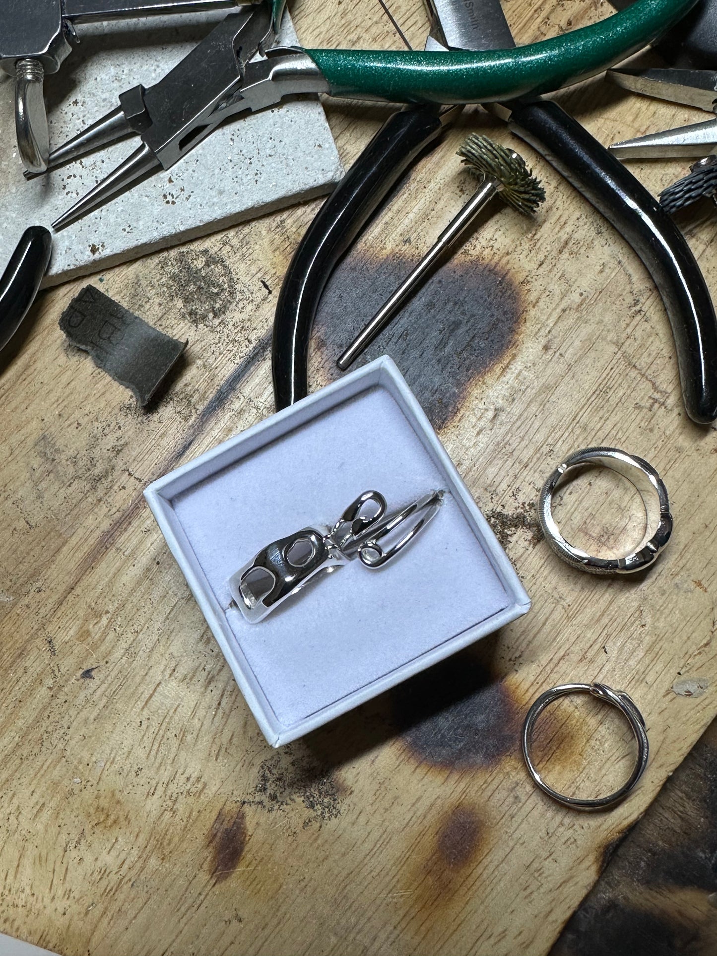 Melted Chain Ring