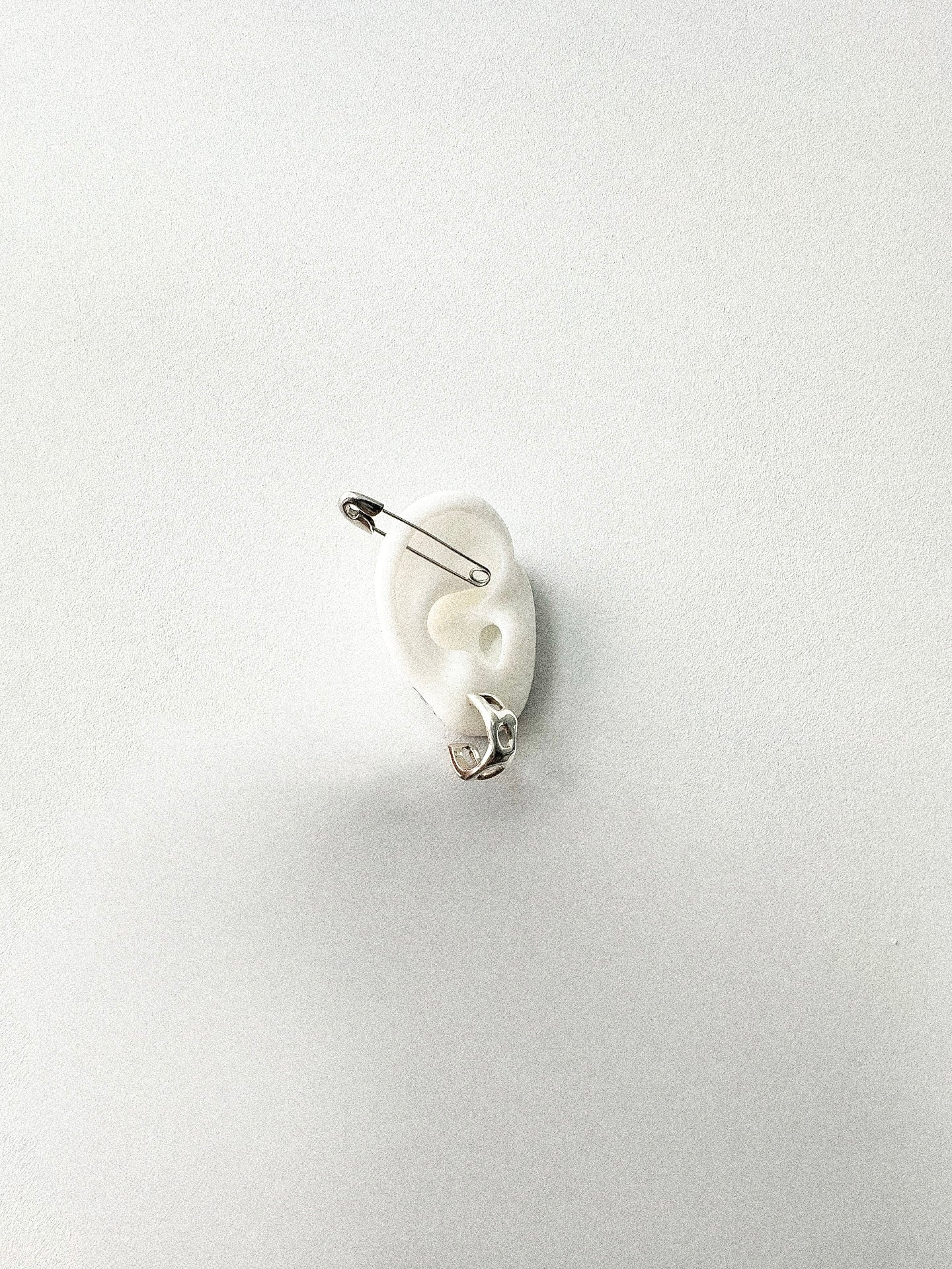 Mini Melted Chain Hoops